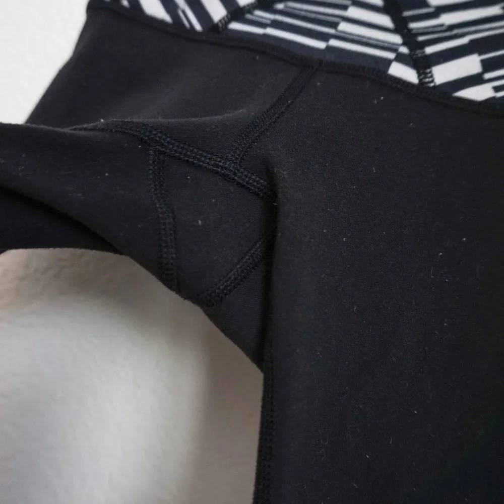 Lululemon Wunder‎ Under black Crop leggings
